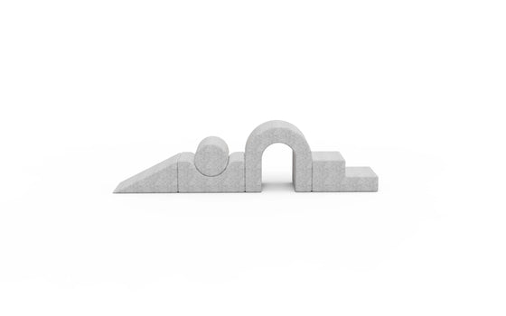 Nordic Foam Play Set - Velvet Grey - KIDKII