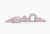 Nordic Foam Play Set With Ball Pit - Velvet Baby Pink - KIDKII